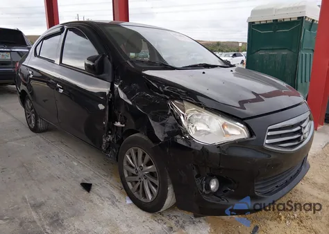 2018 Mitsubishi Mirage G4 Es z USA, uszkodzony, nr VIN ML32F3FJ1JHF04946